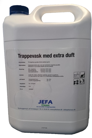 Jefa Clean Trappevask med extra duft 5 L